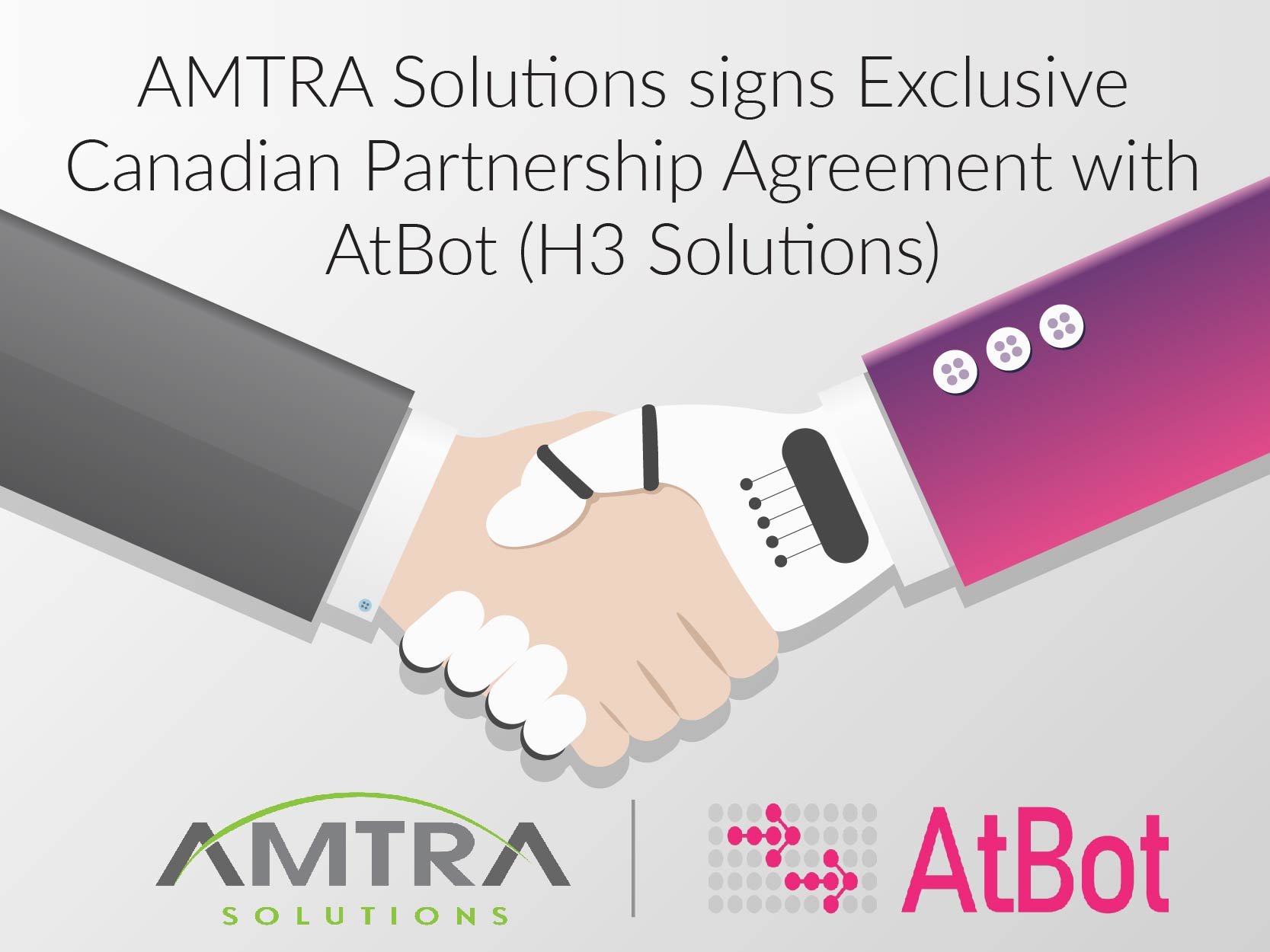 AMTRA Solutions signs Exclusive Canadian Partnership Agreement with AtBot (H3 Solutions)